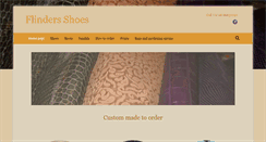 Desktop Screenshot of flindersshoes.com.au