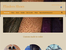 Tablet Screenshot of flindersshoes.com.au